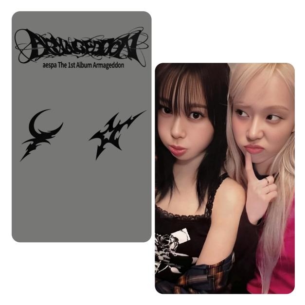 aespa Armageddon ワーナー ユニット カリナ ウィンター a Aespa: Armageddon Warner Music Japan Karina & Winter unit
