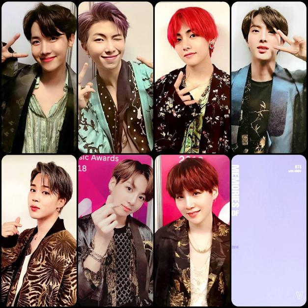 BTS memories 2018 Blu-ray ホソクトレカ付き