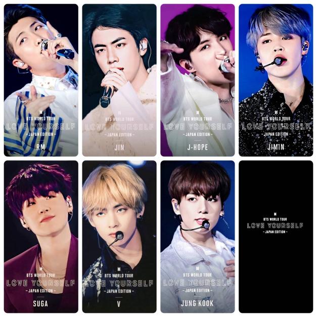 BTS Love Yourself Japan Photocards | Stay DeLulu!