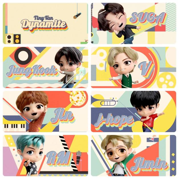 BTS Dynamite Tannies Photocards Army Corner Store