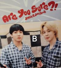 BTS - Are You Sure -  Photocards 