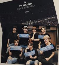 BTS - LY Tour NY DVD Postcard