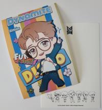 BTS - Tiny Tan Dynamite Postcards