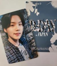 Yoongi : Dday - Japan Venue Ltd Photo Card