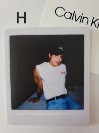 17's Mingyu x CK Polaroid Photocards 