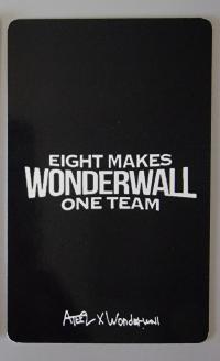 ATEEZ Seonghwa Wonderwall  Eight Makes One Team Photocards