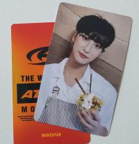 ATEEZ Movement Fan sign Makestar Cafe Staff Photocards