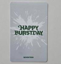 Mingyu : Happy Burstday Various Photocards 