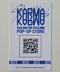 Stray Kids : Karma -Pop Up Event QR Photocards