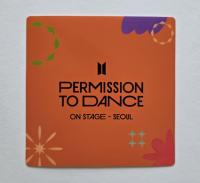 BTS - Permission To Dance Live On Stage Seoul QQ Postcards 