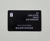 BTS - 2026 Personalized Membership Card