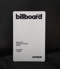 Ateez : Billboard POB Yunho Photocards