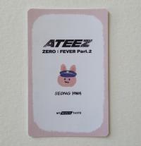 Ateez : Zero Fever Part 2 - MMT Video Call Seonghwa Photocards