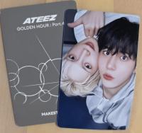 Ateez: Golden Hour Part 4 - Makestar Video Call Unit Photocards Jongho Yeosang