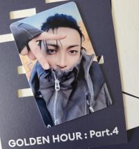 Ateez : Golden Hour 4 Soundwave Pop Up PVC Holder Photocards Hongjoong