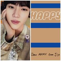Jin : Happy - Happy Days Photo Card