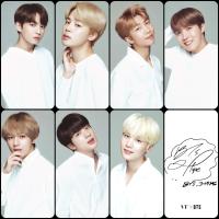 BTS x VT Cosmetics White Version Photocards