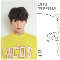 BTS LY HER V Photocards