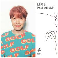 BTS LY HER V Photocards