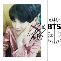 BTS - Cafe Daum Polaroid 