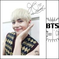 BTS - Cafe Daum Polaroid 