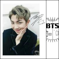 BTS - Cafe Daum Polaroid 