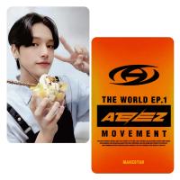 ATEEZ Movement Fan sign Makestar Cafe Staff Photocards