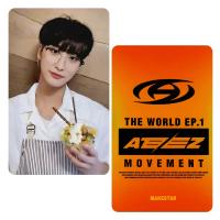 ATEEZ Movement Fan sign Makestar Cafe Staff Photocards