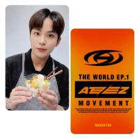 ATEEZ Movement Fan sign Makestar Cafe Staff Photocards