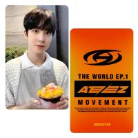 ATEEZ Movement Fan sign Makestar Cafe Staff Photocards