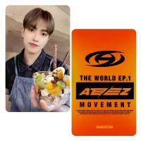 ATEEZ Movement Fan sign Makestar Cafe Staff Photocards