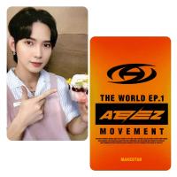 ATEEZ Movement Fan sign Makestar Cafe Staff Photocards