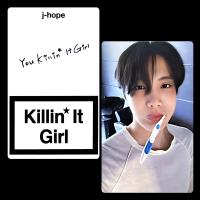 J-Hope : Killin' it Girl Broadcast Photocards