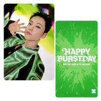 Seventeen WV Burstday Lucky Draw Photocards
