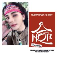 Stray Kids : Hyunjin - Hiptape -Hop Pop up Lucky Draw Photocards