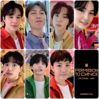 BTS - Permission To Dance On Stage Live - WV Global Photocards