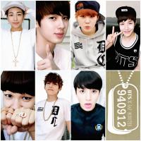 BTS Seasons Greetings 2014 1st Fan club Diary Photocards 