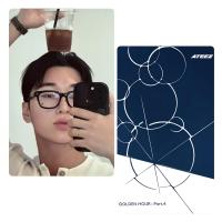 Ateez : San - Golden Hour 4 Digipack Coffee Photocards