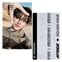 Ateez : Golden Hour 4 Soundwave Pop Up PVC Holder Photocards Seonghwa