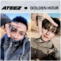 Ateez : Golden Hour 4 Soundwave Pop Up PVC Holder Photocards