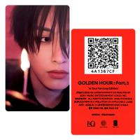Ateez : Golden Hour Part 3 : In Your Fantasy Poca Album Hongjoong Photocards