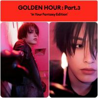 Ateez : Golden Hour Part 3 : In Your Fantasy Poca Album Hongjoong Photocards