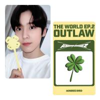 Ateez : The World EP.2 Outlaw Minirecord Photocards Yunho