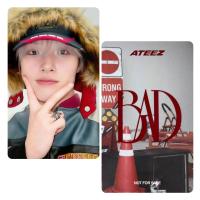 Ateez : BAD - Japan Fan Club Ver 1 Photocards Mingi