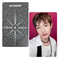 Ateez : Fanplay Metal Pin Set Photocards Hongjoong
