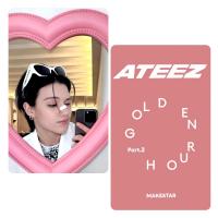 ATEEZ : Golden Hour 2 Makestar Mirror Selfie Photocards Wooyoung