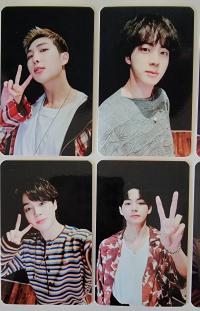 BTS Permission To Dance Selfie Photo Cards