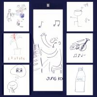 BTS 5th Muster Magic Shop Guestbook Photocards