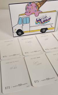 BTS x Baskin Robbins Photo Cards