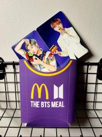 BTS x McDonalds photocards